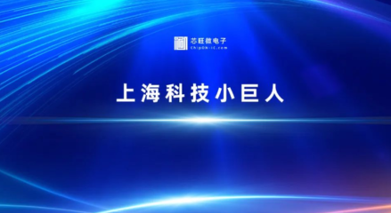 实力加码 | 芯旺微电子上海市科技小巨人企业立项